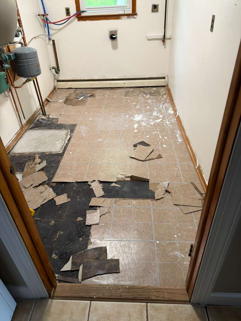 After — refinished hardwood floors