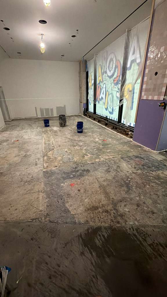 After — refinished hardwood floors