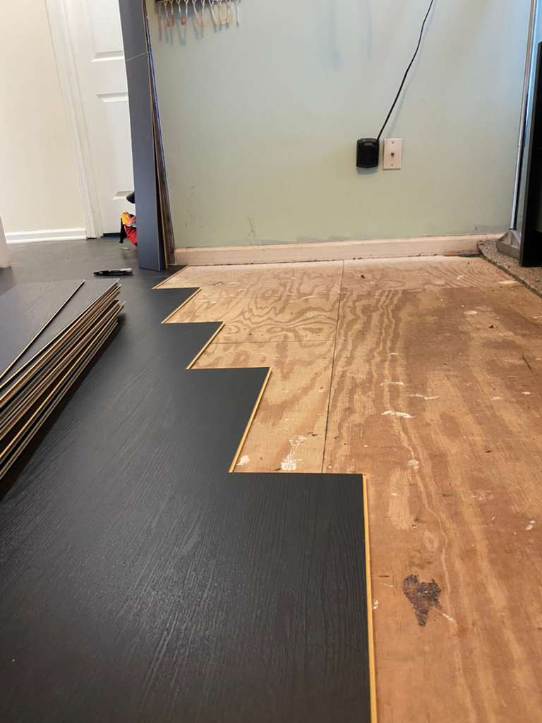 Before and after refinishing