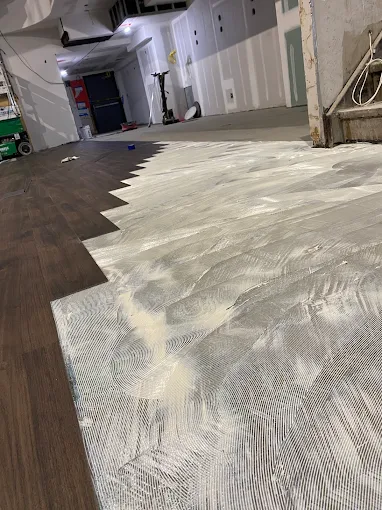 Dark hardwood floors